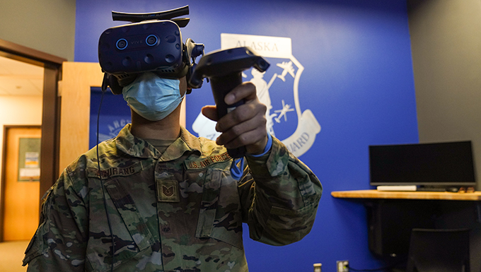 176th Maintenance Group virtual reality lab Introduces innovative training