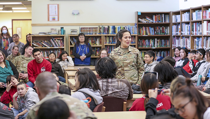 Arctic Guardian proud of Native heritage, military service