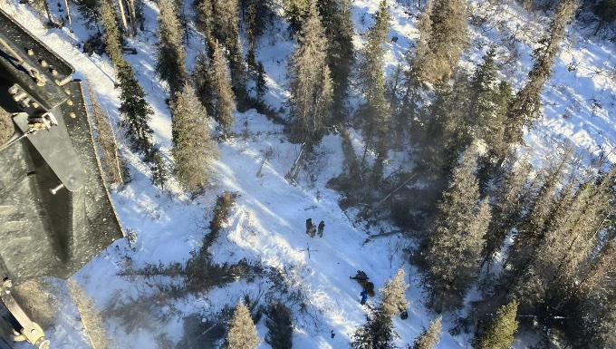 176th Wing rescues injured snowmachiner